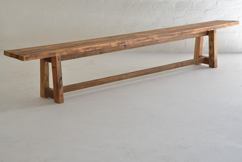 019 Benches - Long wooden